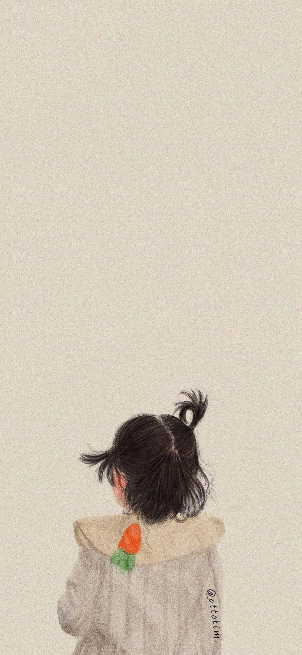 灼灼其华-背影 壁纸