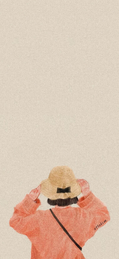 灼灼其华-背影 壁纸