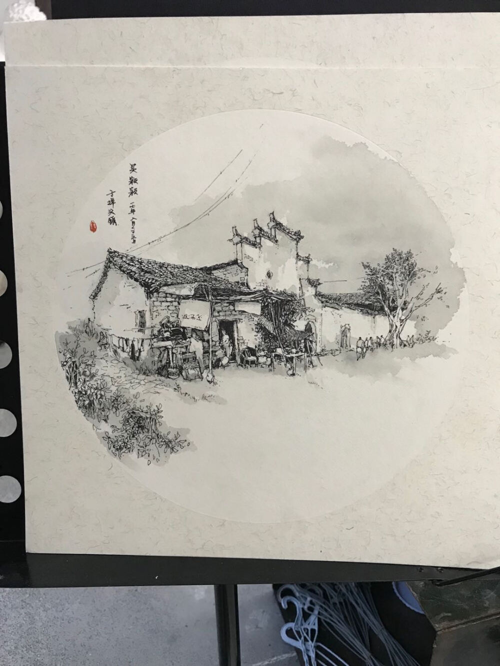 素描风景