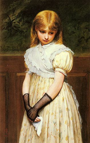 画家: 查尔斯·斯兰姆·利 Charles Sillem Lidderdale
国家: 英国画家 1831-1895
作品名称: Petulance