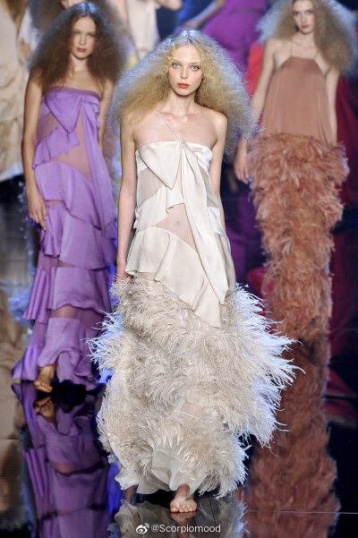 Tanya Dziahileva for Sonia Rykiel Spring 2009 ​​​