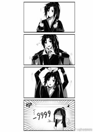 #魔道祖师  短漫  蓝忘机 魏无羡 忘羡
（知道原画师的麻烦请告知下哦谢谢）