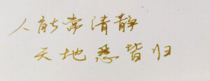 练字，句子