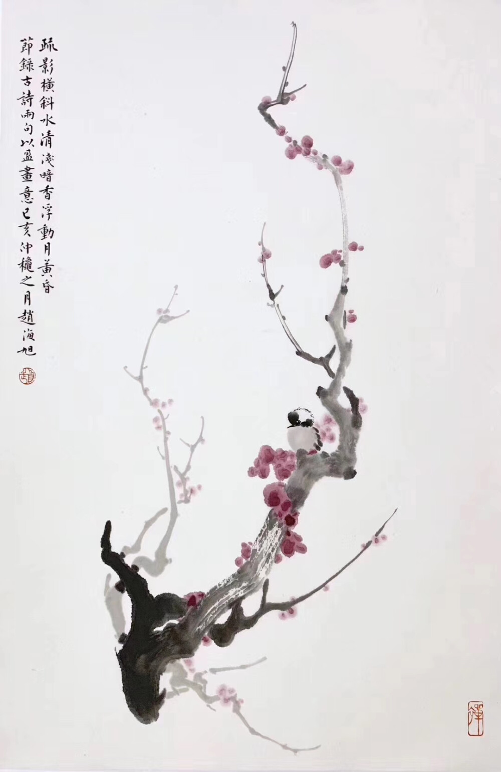 赵海旭老师作品
实力书画家，霍春阳入室弟子，他的字和画都是比较受欢迎的.就读于于清华大学美术学院。出生于书香门第，深受文化熏陶，对中国传统书画艺术如痴如醉，四岁练习书法，笔耕不辍，临遍名帖，尤精于柳体楷书，被誉为“中华第一柳”