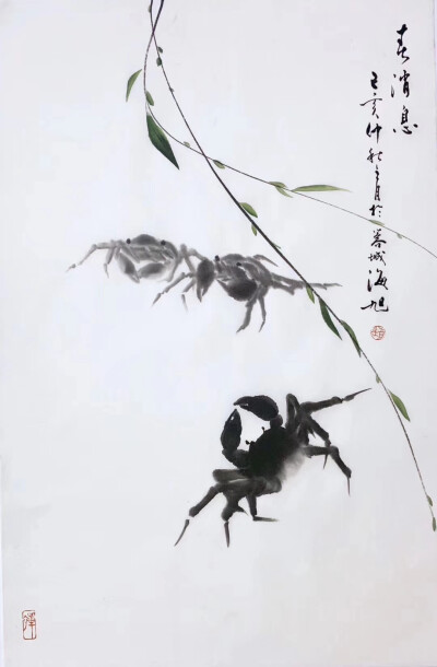 赵海旭老师作品
实力书画家，霍春阳入室弟子，他的字和画都是比较受欢迎的.就读于于清华大学美术学院。出生于书香门第，深受文化熏陶，对中国传统书画艺术如痴如醉，四岁练习书法，笔耕不辍，临遍名帖，尤精于柳体…