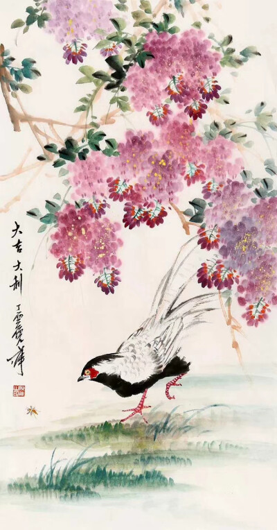 倪萍老师作品 《水墨梅花》