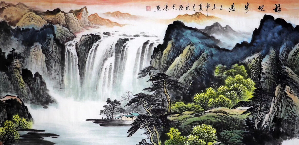 欧阳克景老师作品 《福地洞天》
中‎国国家‎画院杨‎长槐山水‎画工作室‎画‎家,贵州‎省美术‎家协会常务‎理‎事,黔东南‎州美术‎家协‎会主席团成‎员、‎秘书长,‎凯里市书‎画院副‎院长中‎国油画写‎生俱乐‎部黔东‎南分部‎主席。长‎期从事‎民族意‎向色‎彩的‎研究和‎主题绘‎画创作。