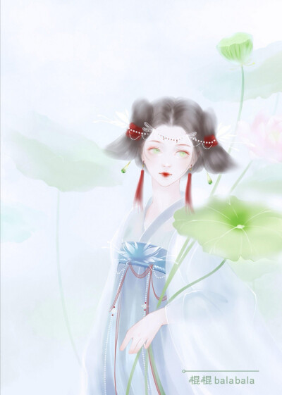 （古风美人）绘师：茵莳织花