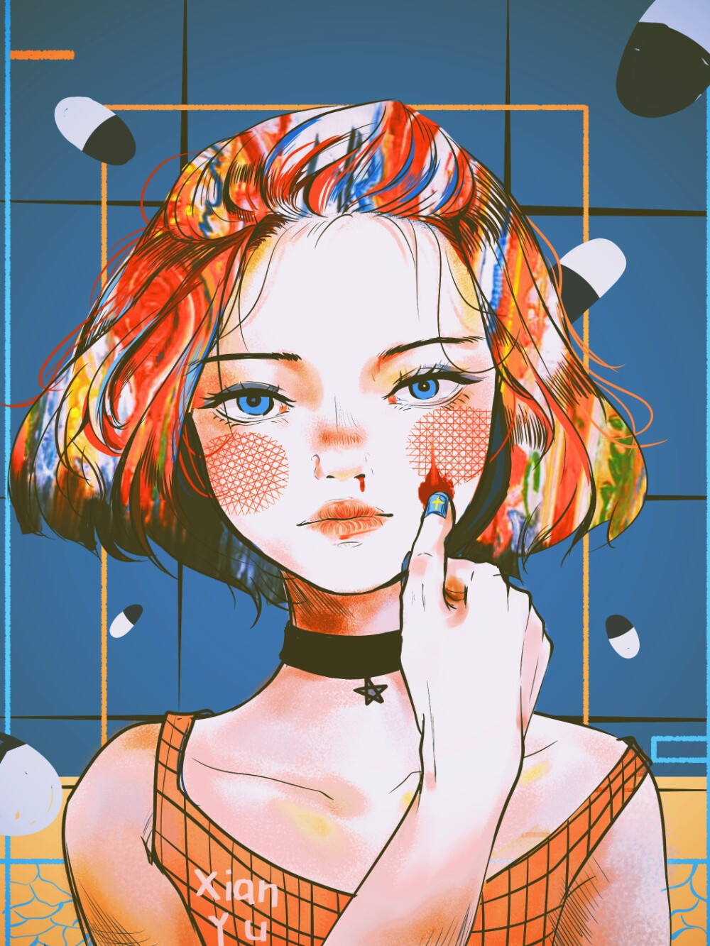 勿商用/侵删 人物插画