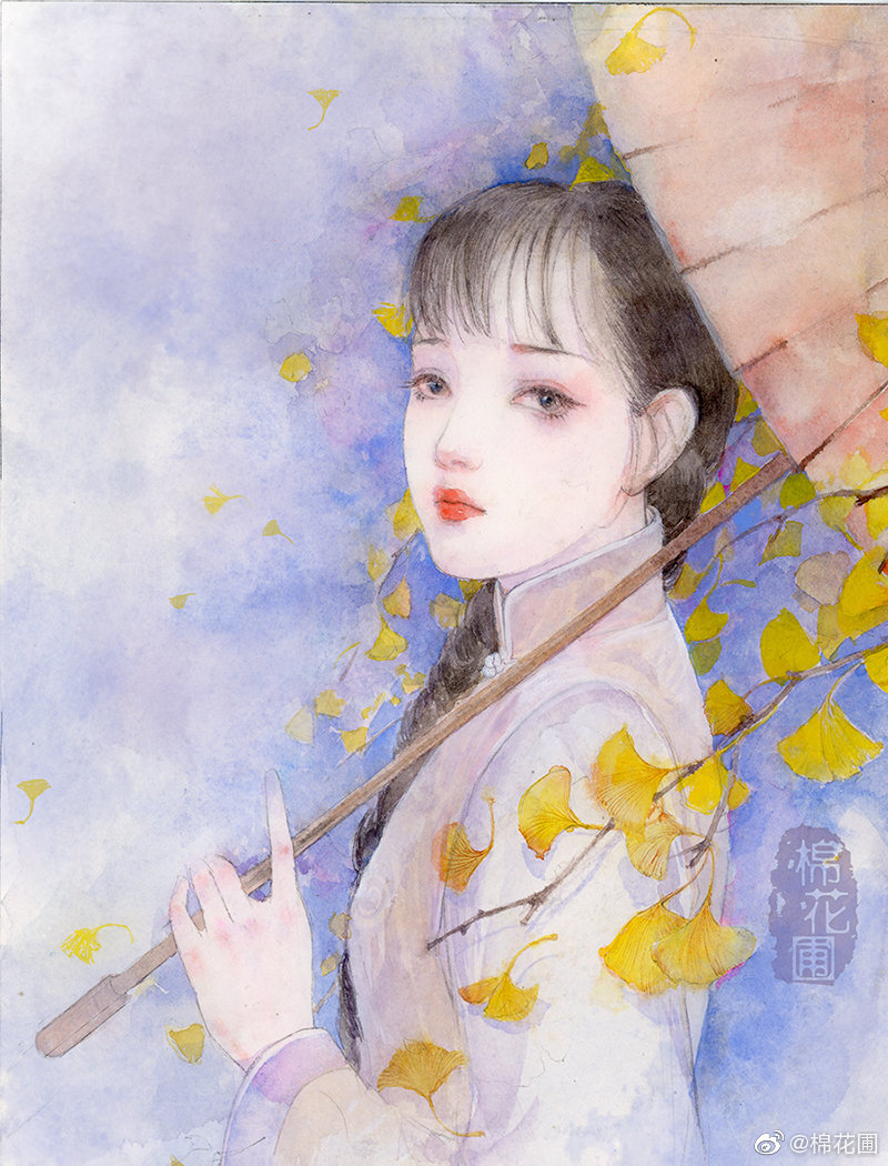 （古风美人）绘师：棉花圃