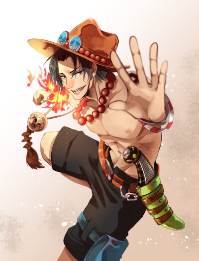 图源cr.logo.海贼王，One Piece.波特卡斯•D•艾斯，ACE