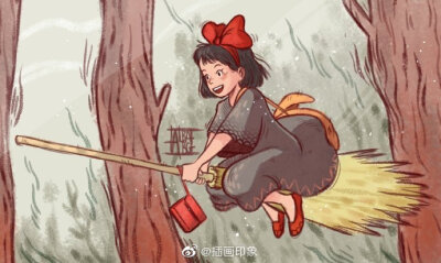 可爱的插画