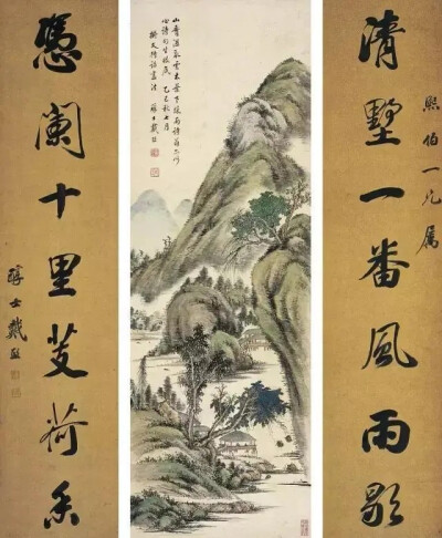 清 戴熙作品鉴赏
戴熙(1801~1860年)，字醇士，号鹿床、榆庵、莼溪、井东居士等，钱塘(今杭州)人。道光十二年进士，主讲崇文书院。太平军攻克杭州，投池而死。戴熙工诗，擅书画，画影响较大。