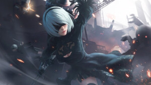 尼尔机械纪元：高清电脑壁纸
2B❤️