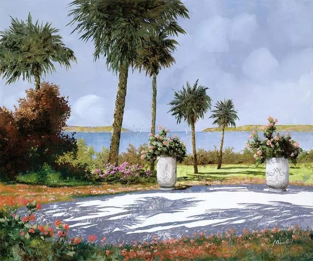 意大利艺术家 Guido Borelli 圭多博雷利 的精品油画