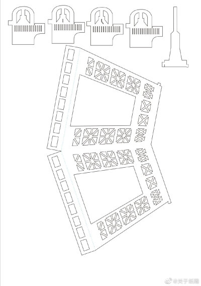 埃菲尔铁塔纸雕