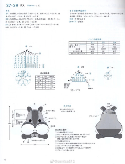 钩针图解