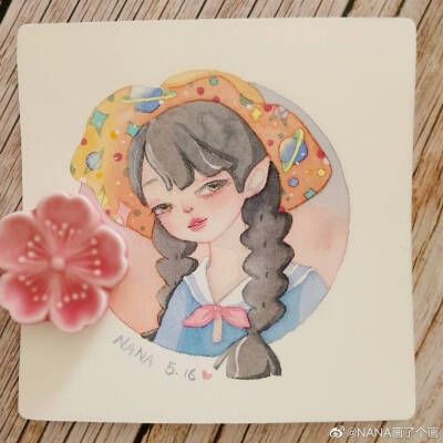 动漫插画*
cr：@微博NANA画了个画 ​[/cp]