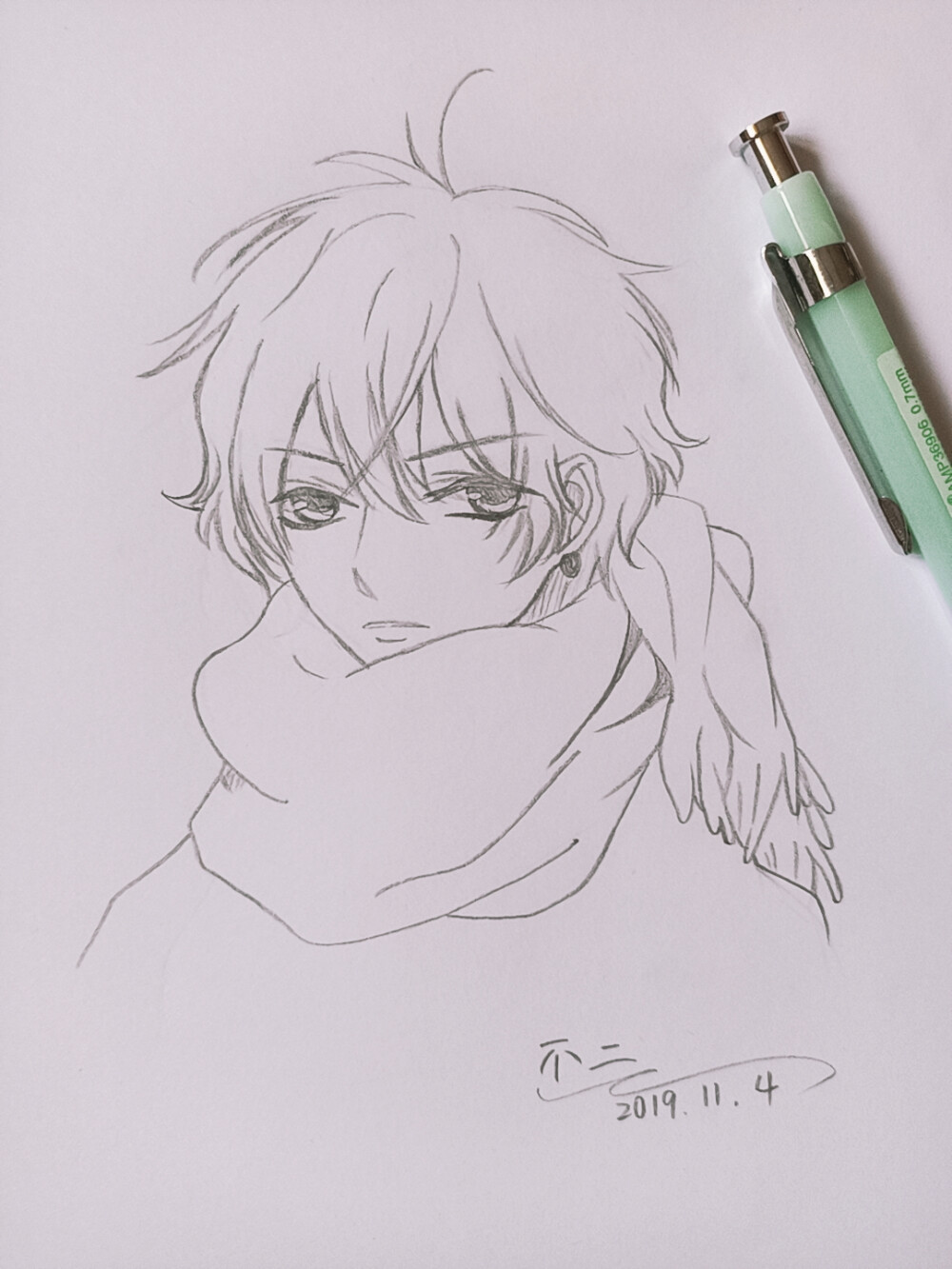 手绘临摹练习 动漫