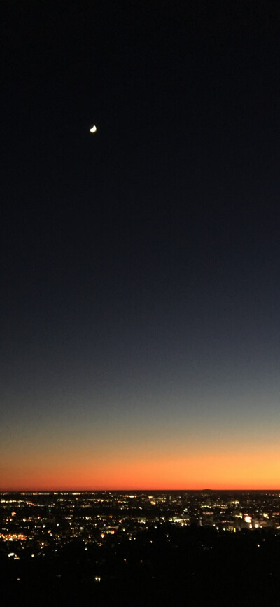 Evening in L.A. -from Griffith Observatory