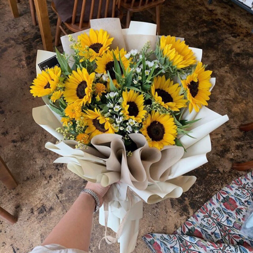向日葵花束