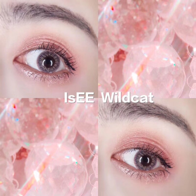 热门美瞳推荐 ｜isee Wildcat • 小野猫
Wildcat 年抛·樱花粉
甜美少女的樱粉之眸美得不像话，花蕊般的纹理，通透迷离的质感，打造浪漫的粉瞳，迷离浅灰粉，一朵樱花落入眼眸温柔水灵灵，清纯魅惑与一体的小野猫…