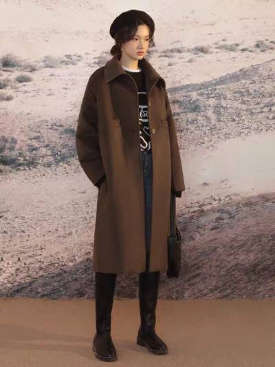 秋冬日常盐系穿搭