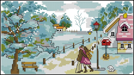 冬天-彩色-4页