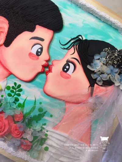 @吃土少女-阿TT#粘土画##婚礼#
自从你做了我的心上人
此后风花雪月都不耐看
只有你是我年复一年的喜欢❤️