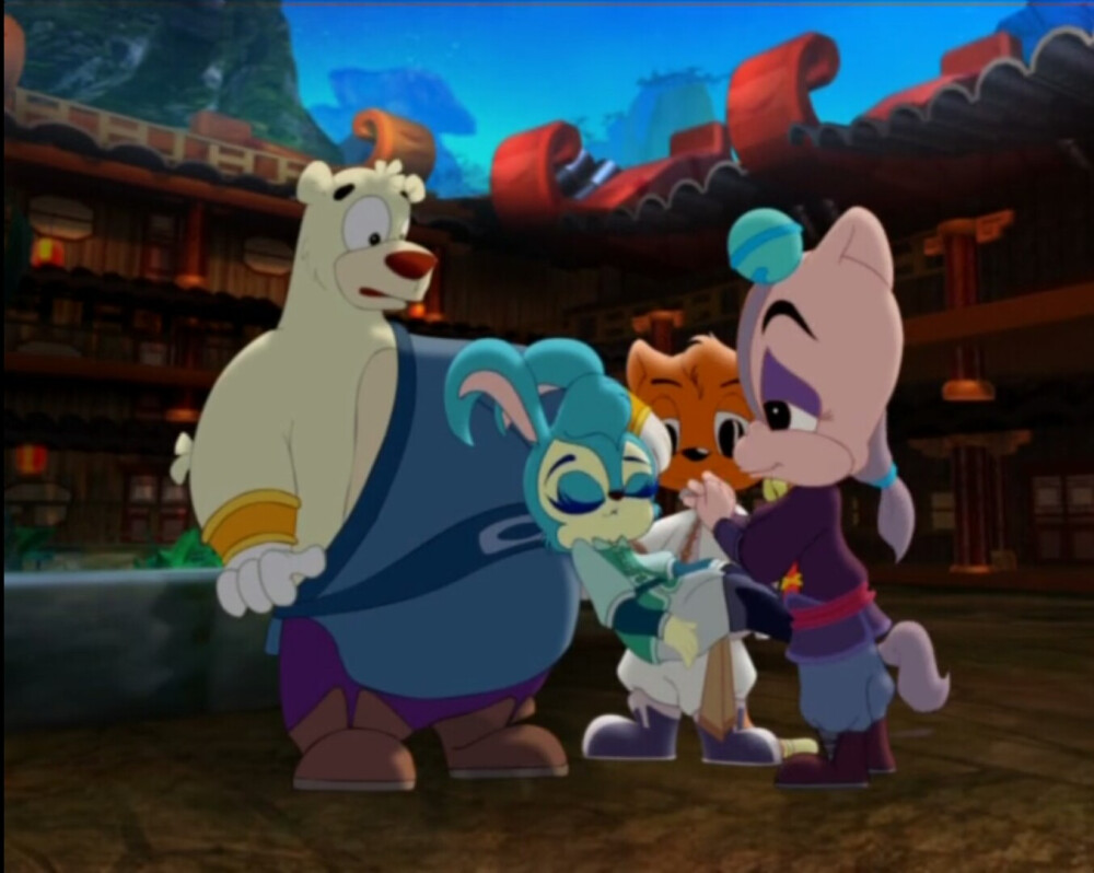 【虹猫蓝兔七侠传】虹猫 & 蓝兔 & 大奔 & 马三娘