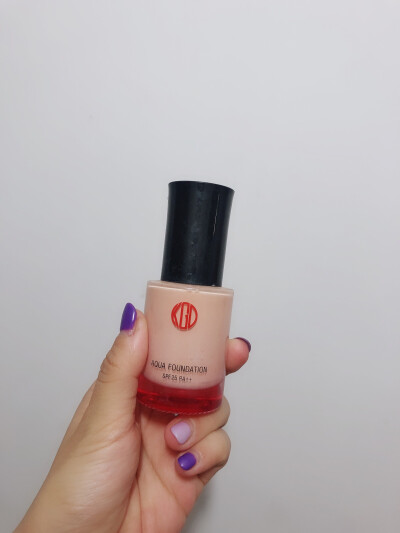 终于用完了，有点粉