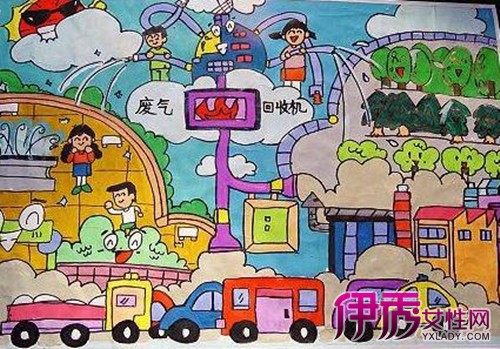 科技画 儿童画