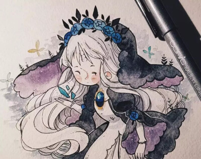 自由插画师 Ana