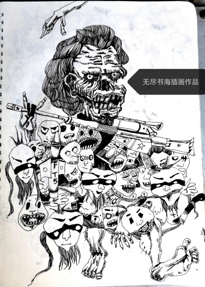 民间自由插画师—————无尽书海的插画作品集，欢迎各位大神和爱好者前来交流交流