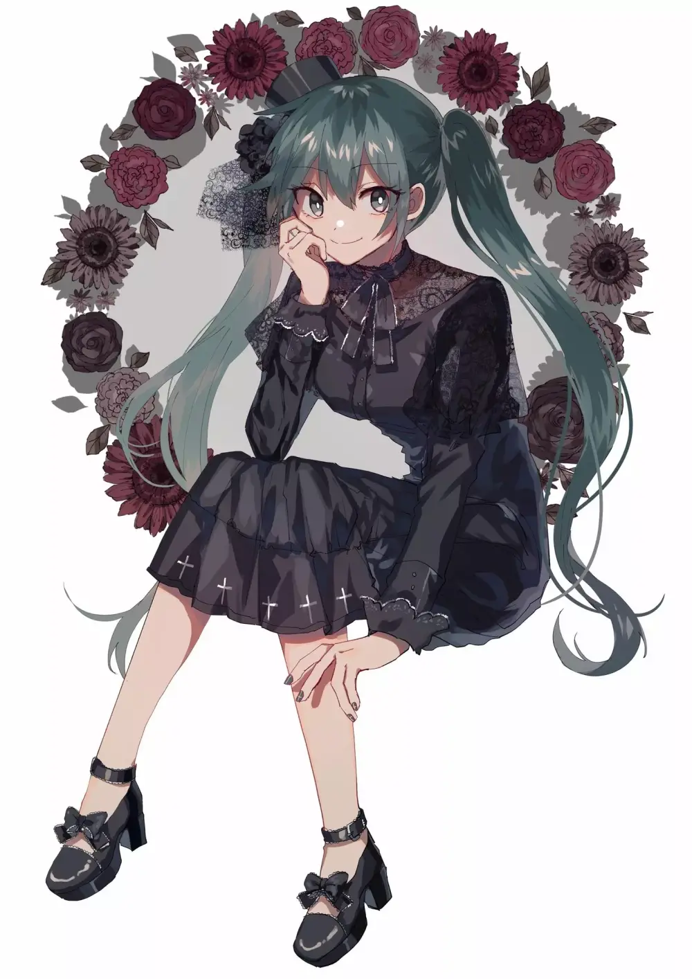 初音未來
畫師 檀上大空【3718069】
Pixiv【77561863】