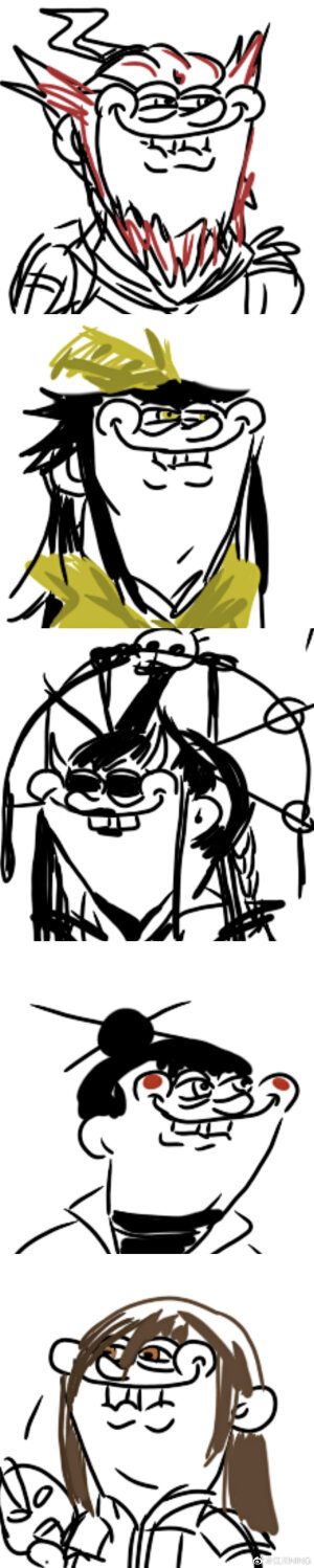 画江湖之不良人 群像沙雕图  微博@江川NING（收集致歉！侵删！严禁商用！）