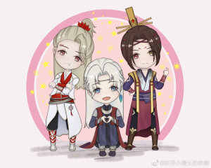 画江湖之不良人 侯卿 尤川 岐王   来自微博@旺仔小馒头的救赎 （收藏致歉！侵删！严禁商用！）