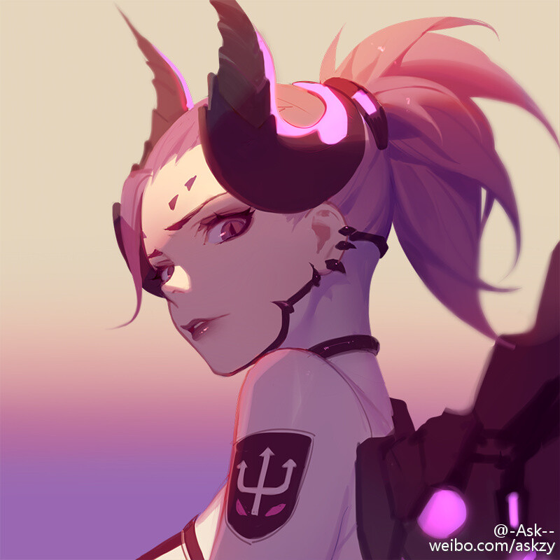 CG插画厚涂