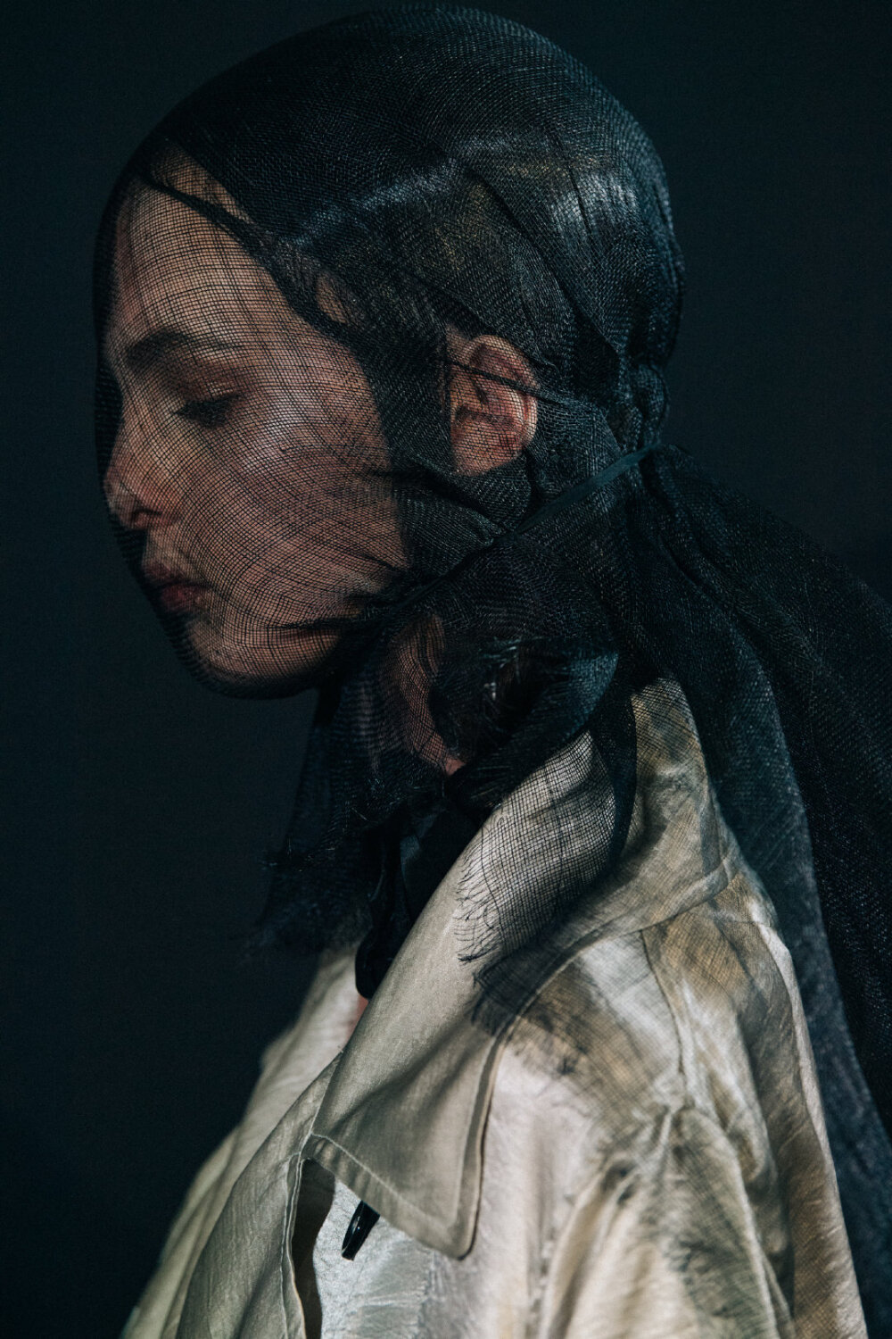 Backstage at Ann Demeulemeester S/S 2019 ​​​