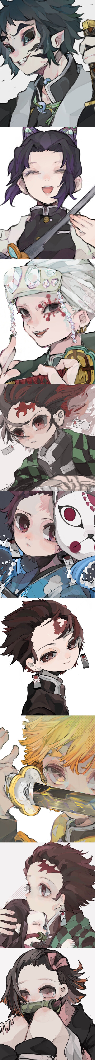 #鬼灭之刃# awsl
twitter：kimetsu_takuan