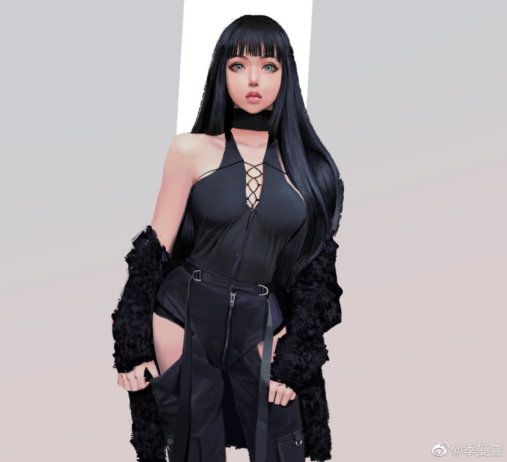 动漫服装＊
插画师 wonbin lee笔下的女孩 ​