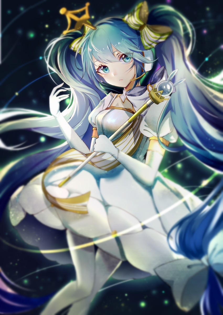 动漫初音#双马尾＊