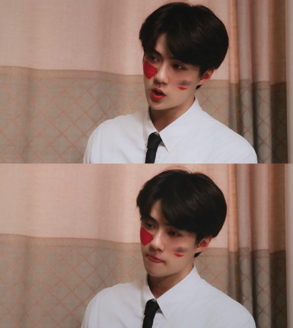 漂亮的他不说话