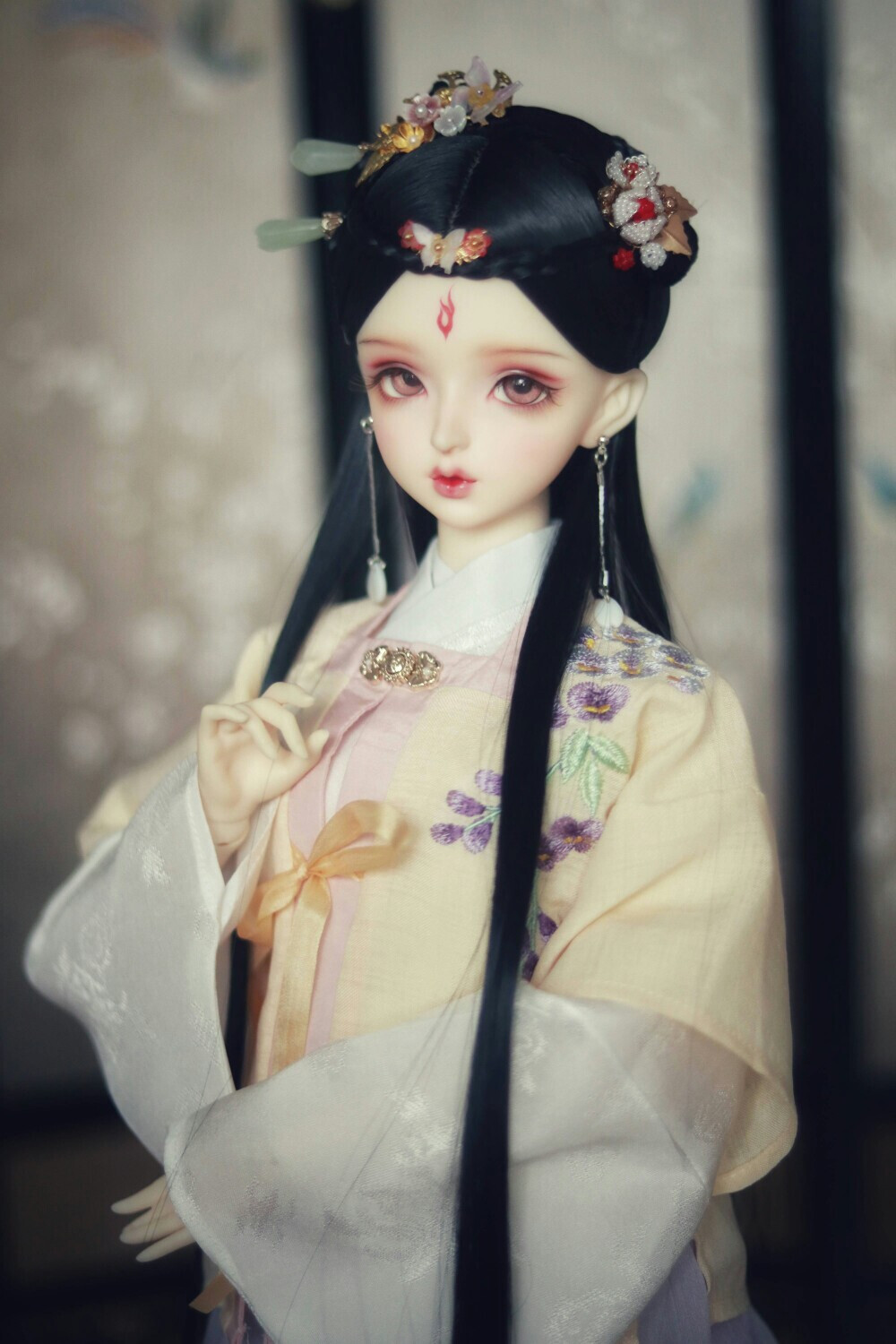 古风美人 SD娃娃 BJD 玩具 人偶 壁纸 萌物 