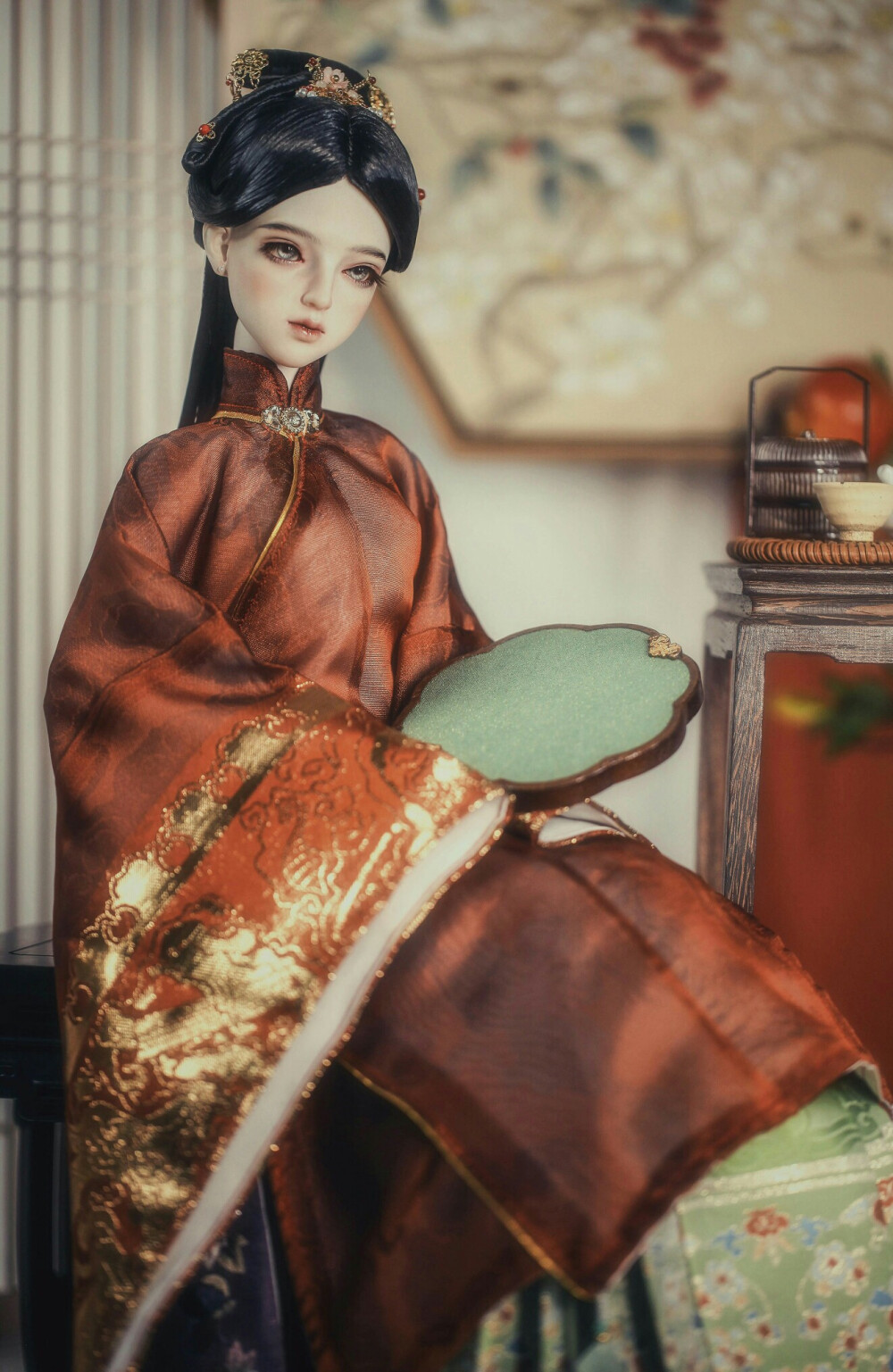 古风美人 SD娃娃 BJD 玩具 人偶 壁纸 萌物 