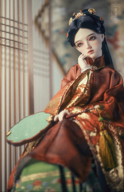 古风美人 SD娃娃 BJD 玩具 人偶 壁纸 萌物 