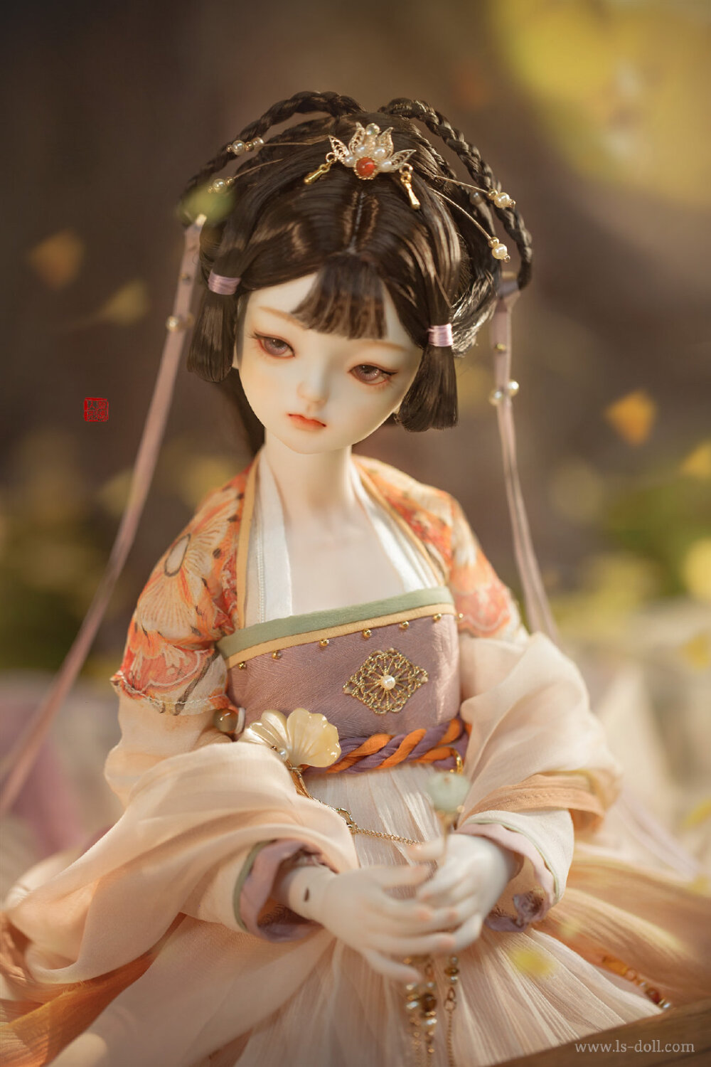 古风美人 SD娃娃 BJD 玩具 人偶 壁纸 萌物