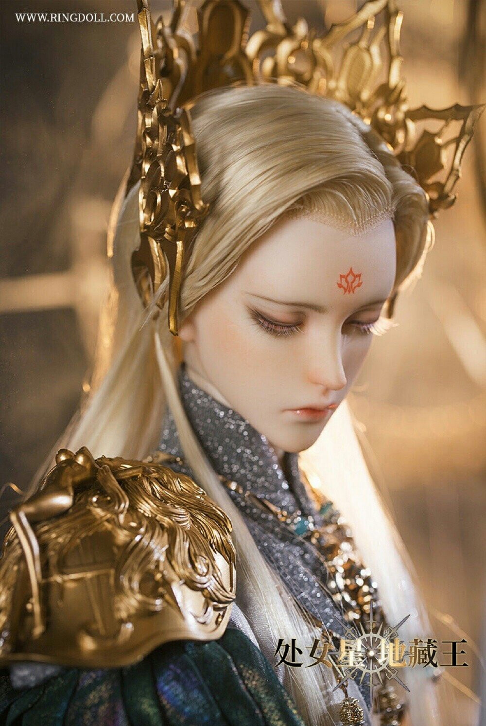 处女星·地藏王 SD娃娃 BJD 玩具 人偶 壁纸 萌物 Ringdoll戒之人形