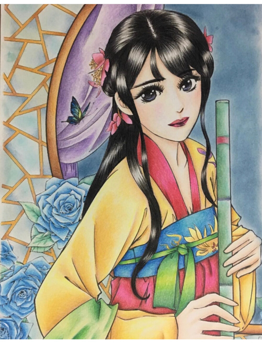 涂色