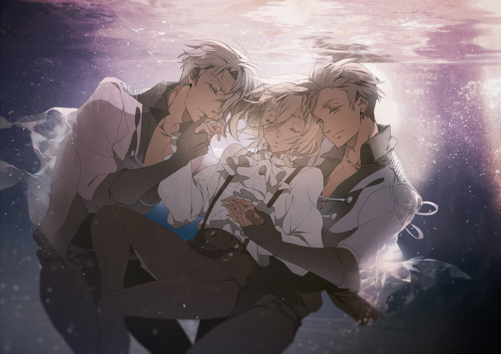 冰上的尤里##动漫#三个人的友情